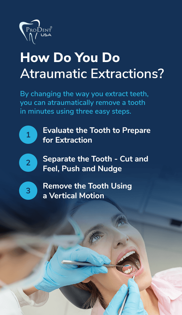 How Do You Do Atraumatic Extractions?