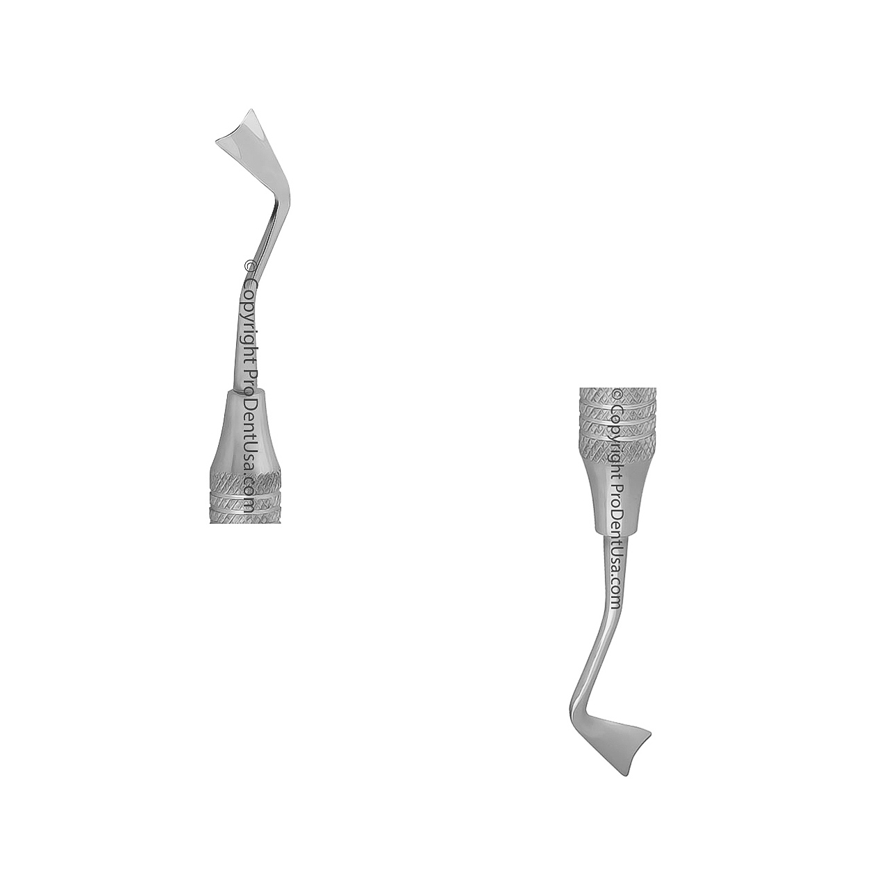 a pair of dental retractor instrument tips