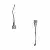 a pair of double ended dental lift instruments