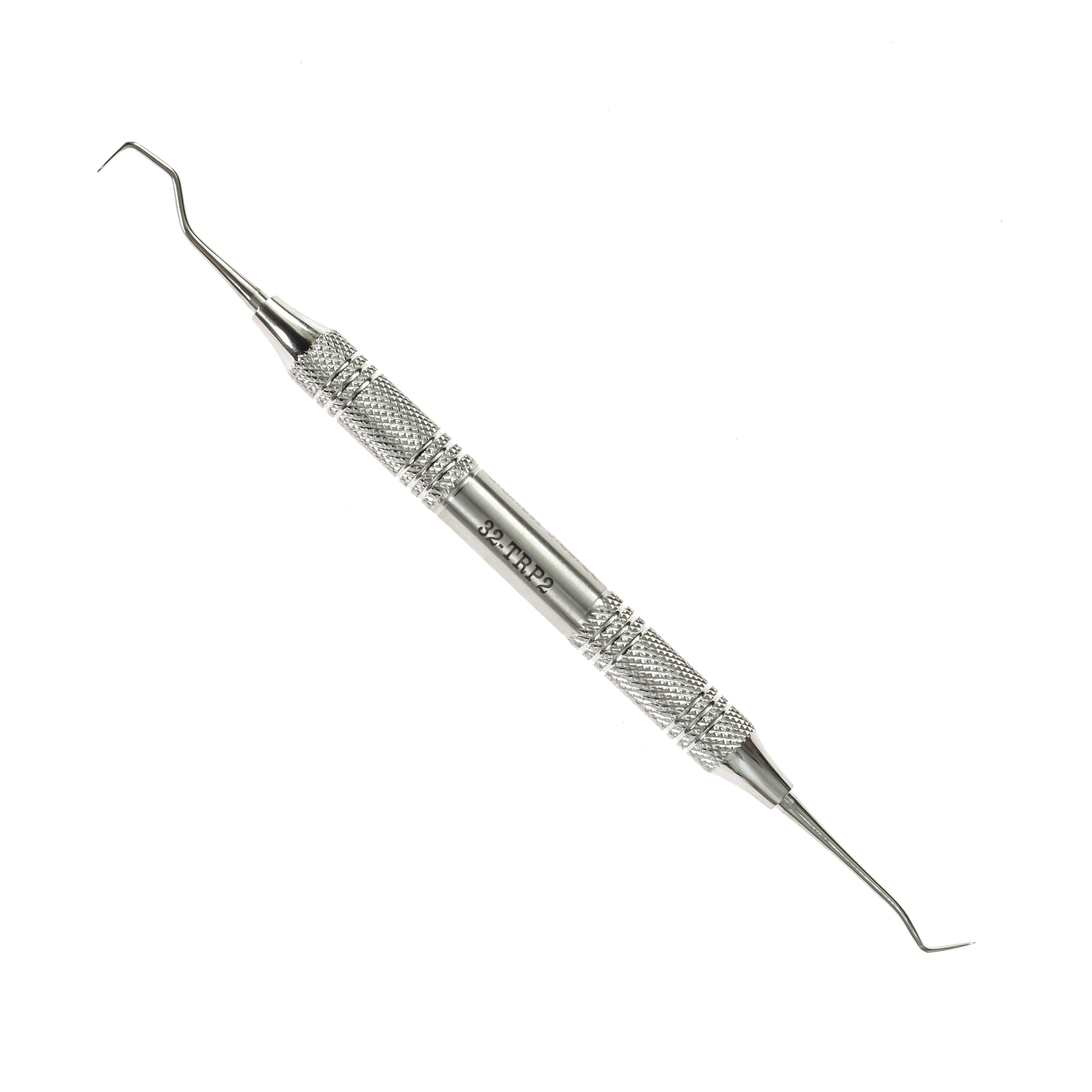 a dental instrument on a white background