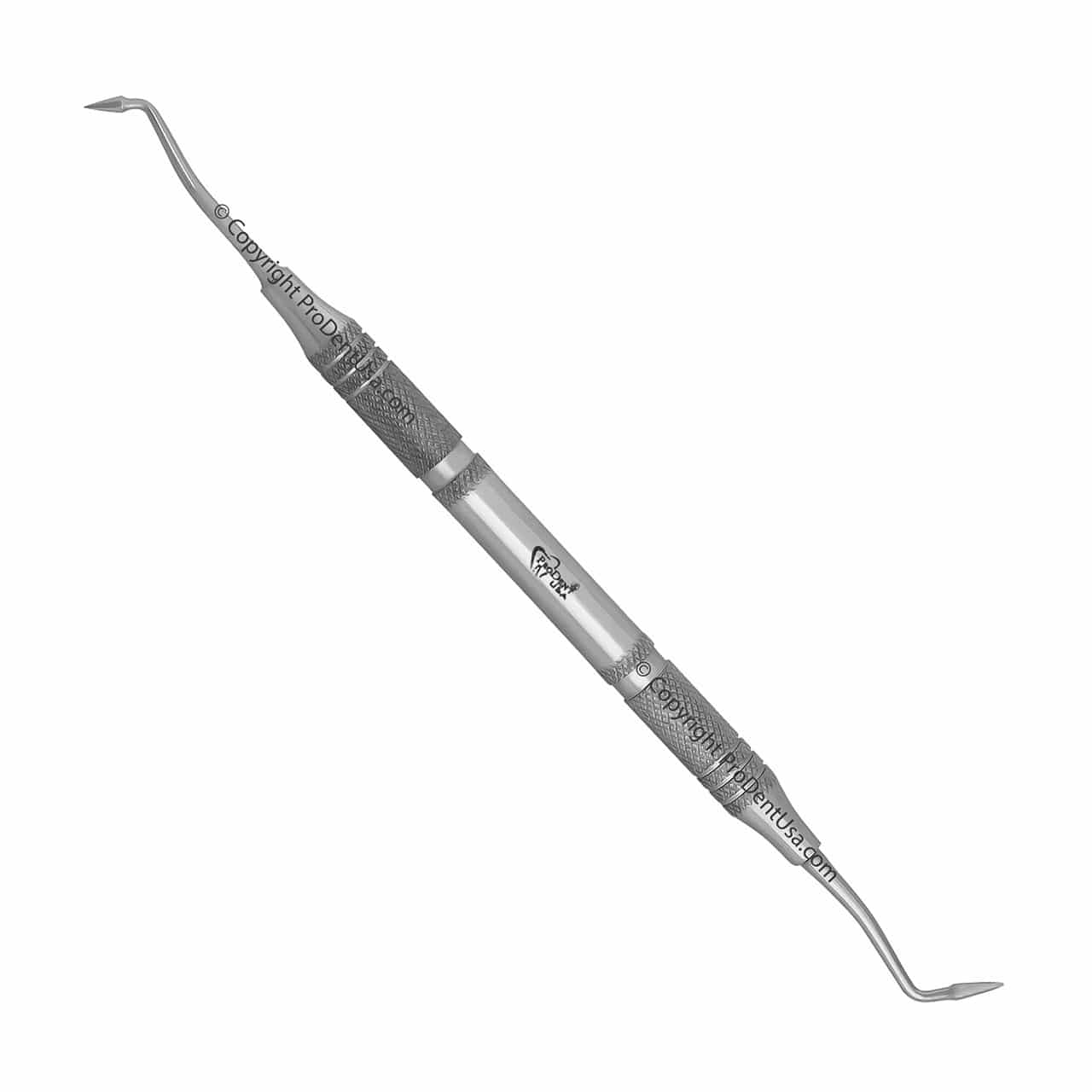 a dental instrument on a white background