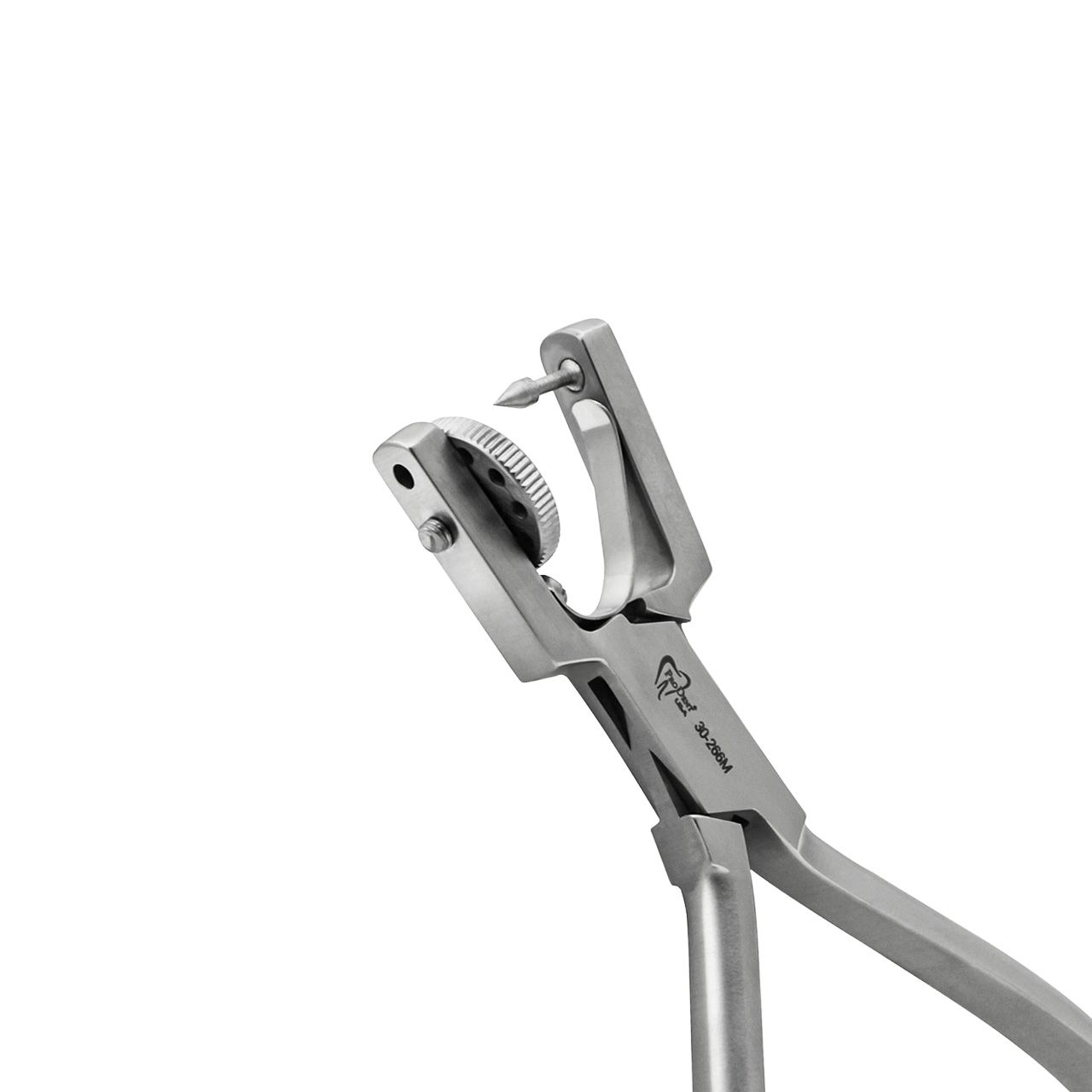 Close-up image of a surgical instrument.