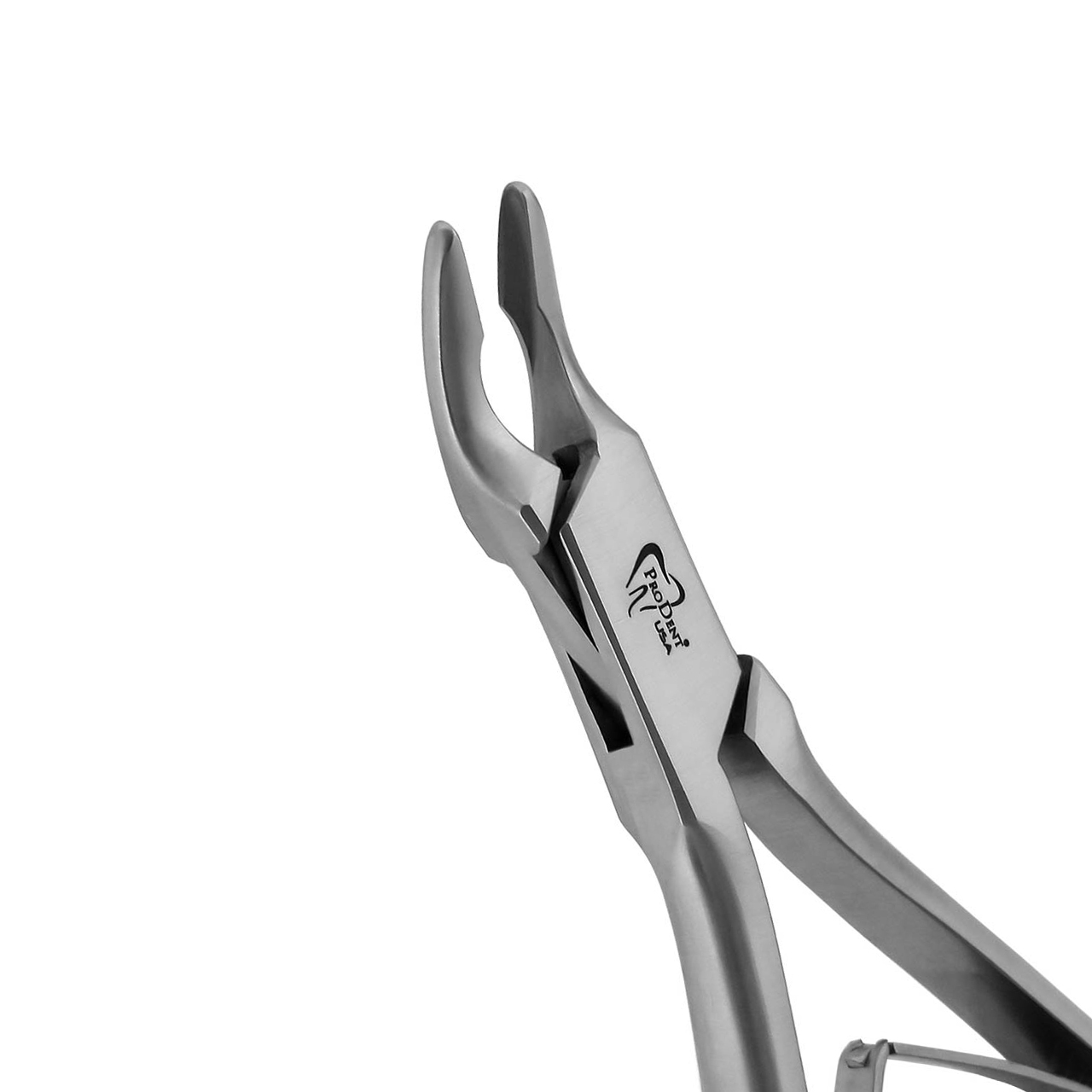 a pair of stainless steel dental pliers