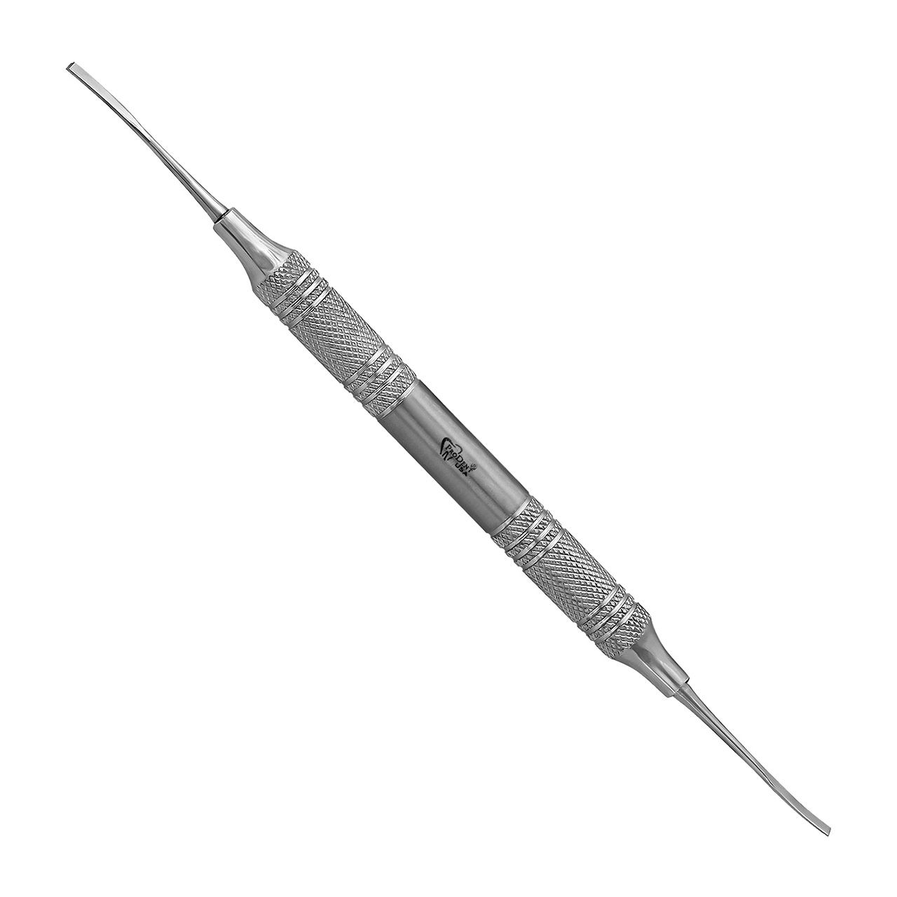 a stainless steel dental tool