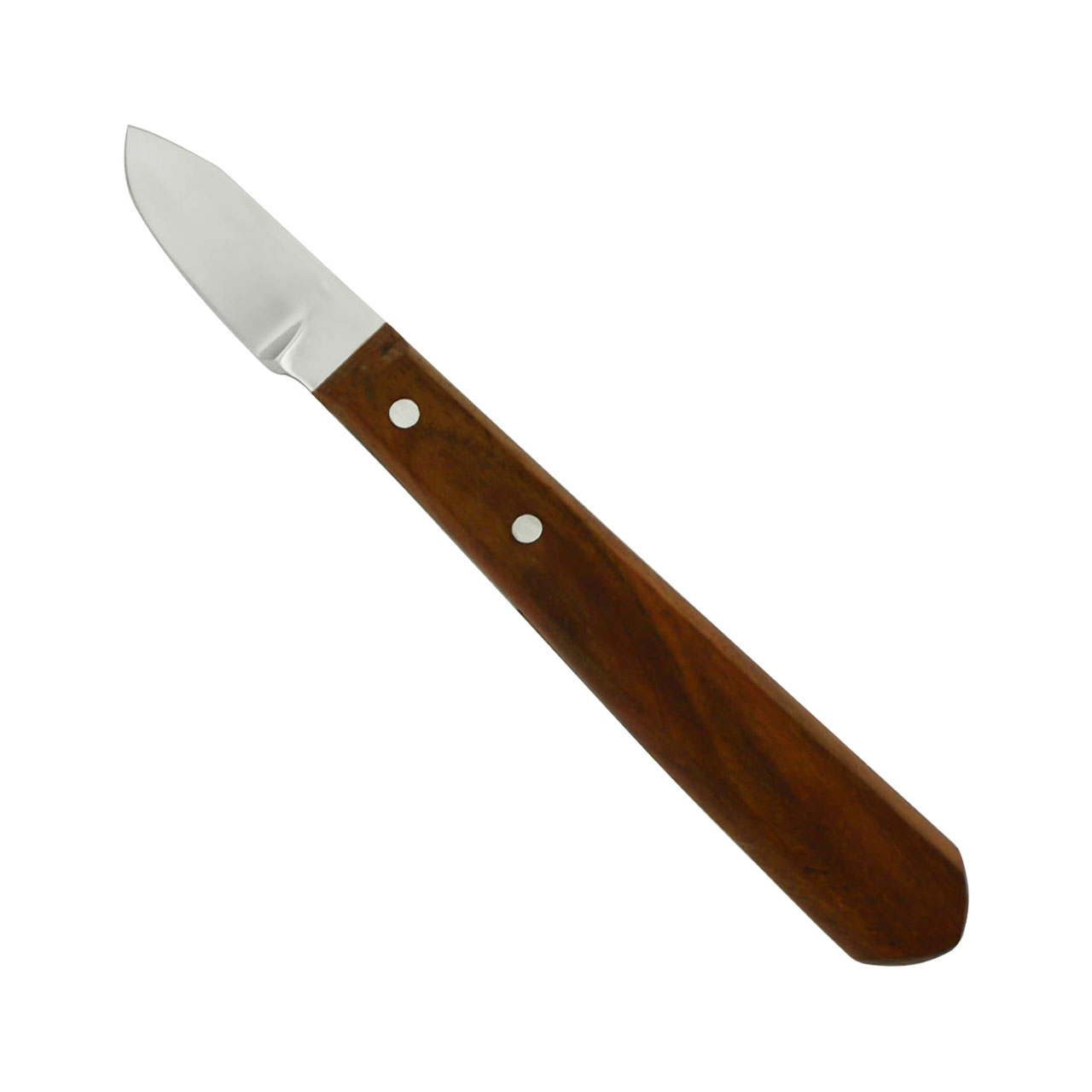 small lancing knife with wooden handle