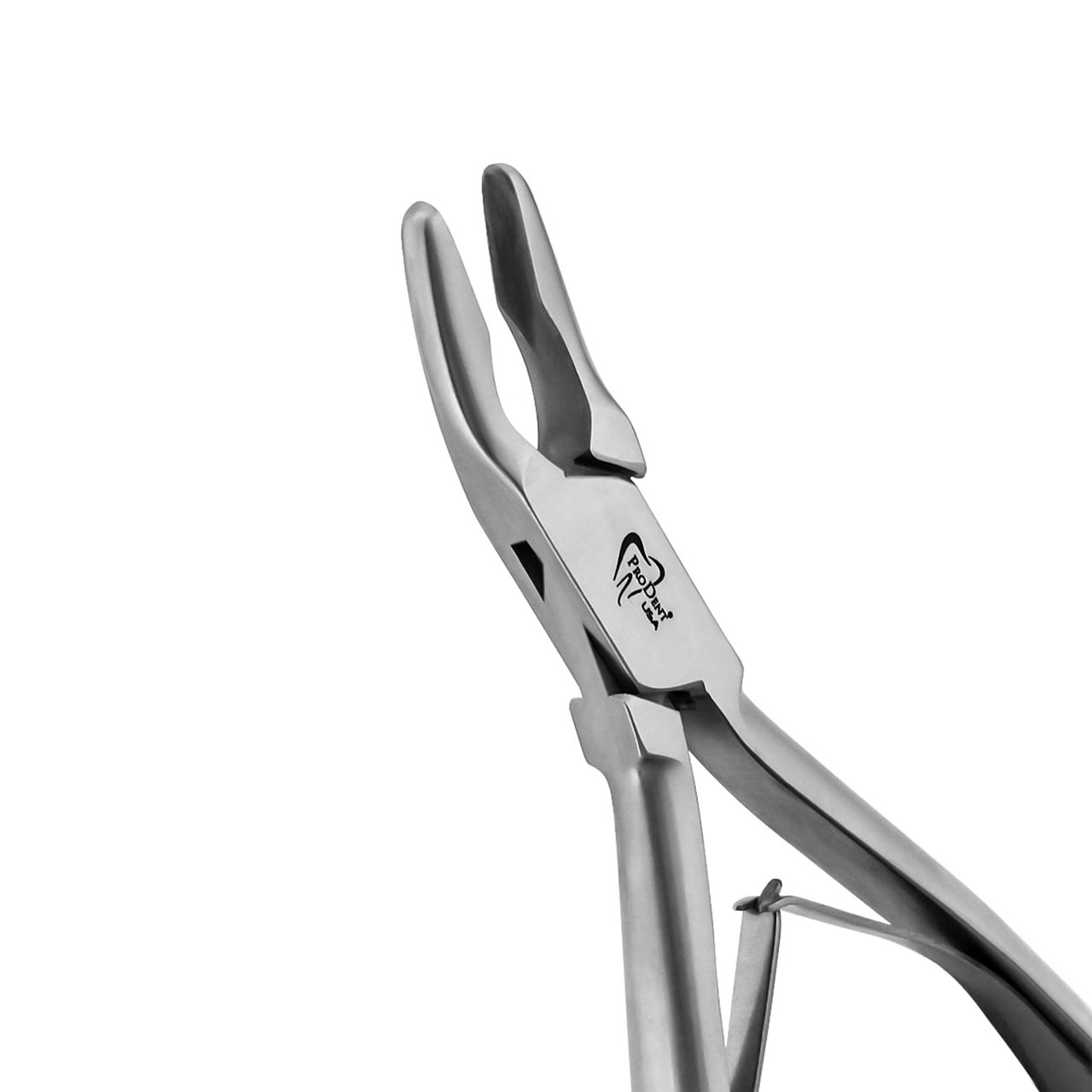 Close-up image of a Blumenthal Rongeur, featuring angled tips.