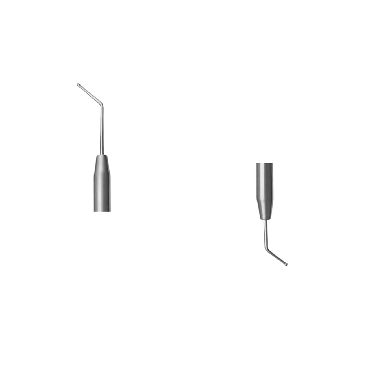 a small double ended dental tool for calcium hydroxide placement