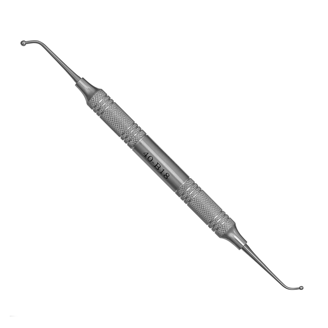 a dental instrument with the number 40 b18 on it