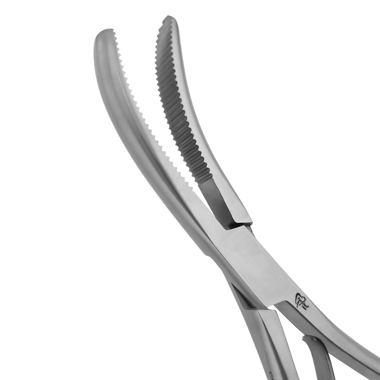a pair of surgical pliers