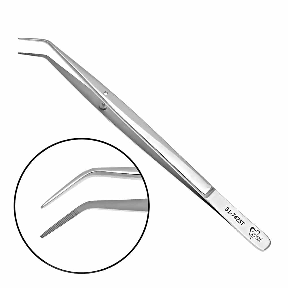 a pair of tweezers with the number 31-742st on the handle