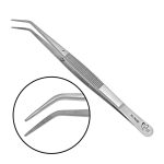 a pair of stainless steel tweezers with the numbers 3174250 on the handle