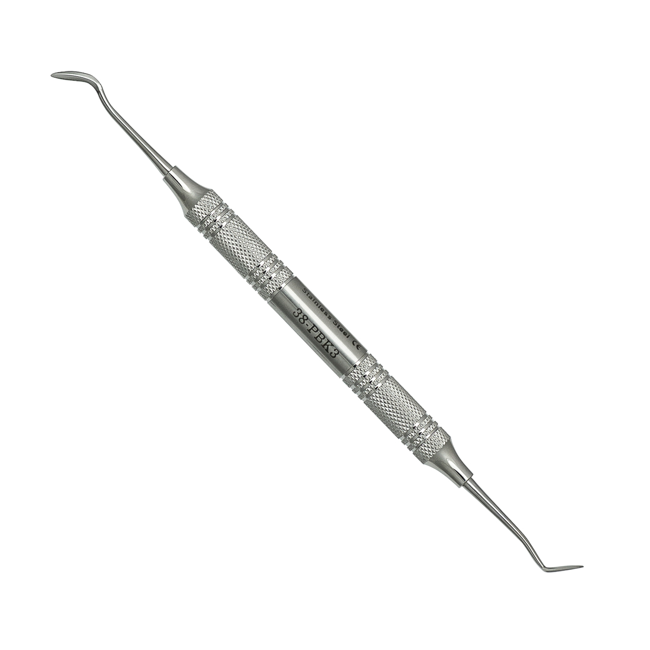 a steel periodontal surgical knife