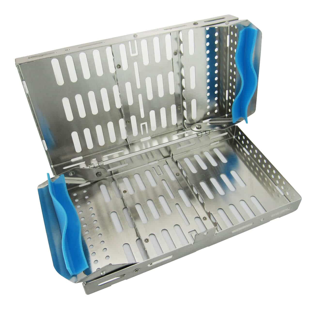 a close up of a double decker medium cassette