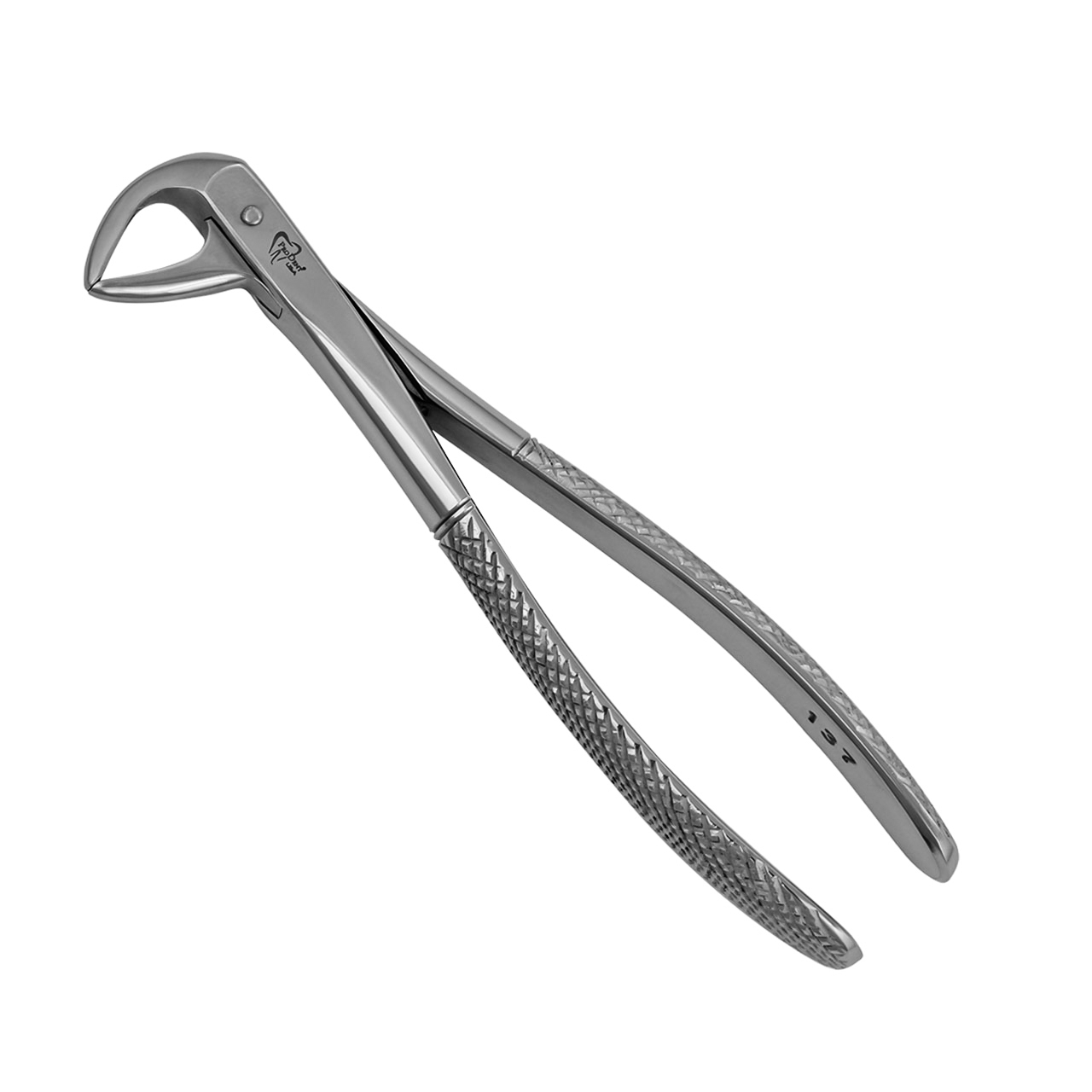 a pair of dental pliers on a white background