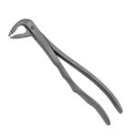 a pair of lower anterior notched tip extraction forceps