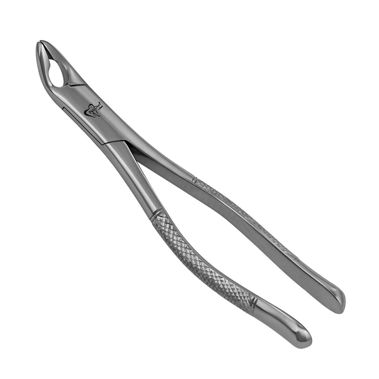 a pair of dental forceps on a white background
