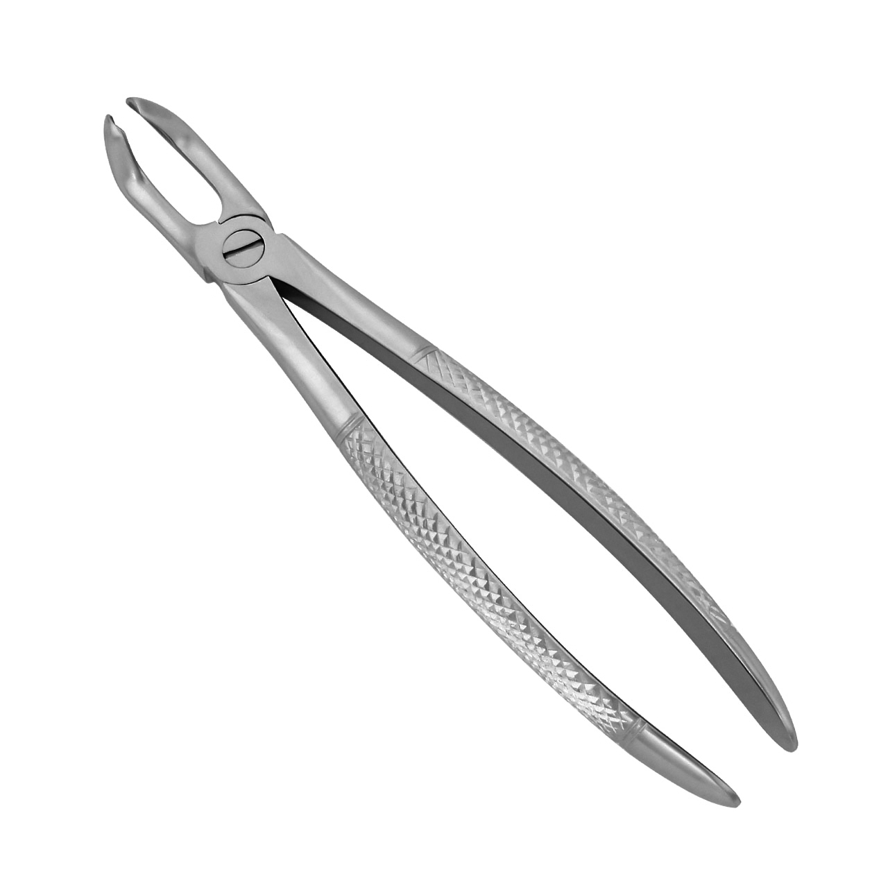 a pair of lower molar dental pliers on a white background