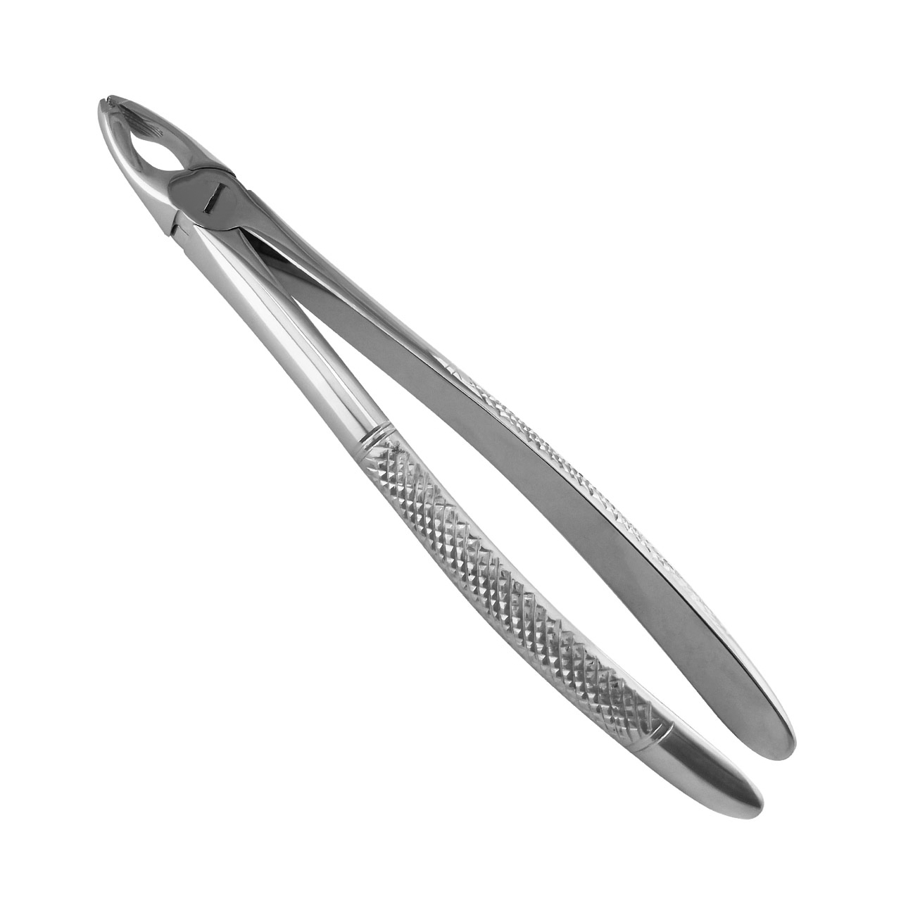 a pair of dental forceps on a white background
