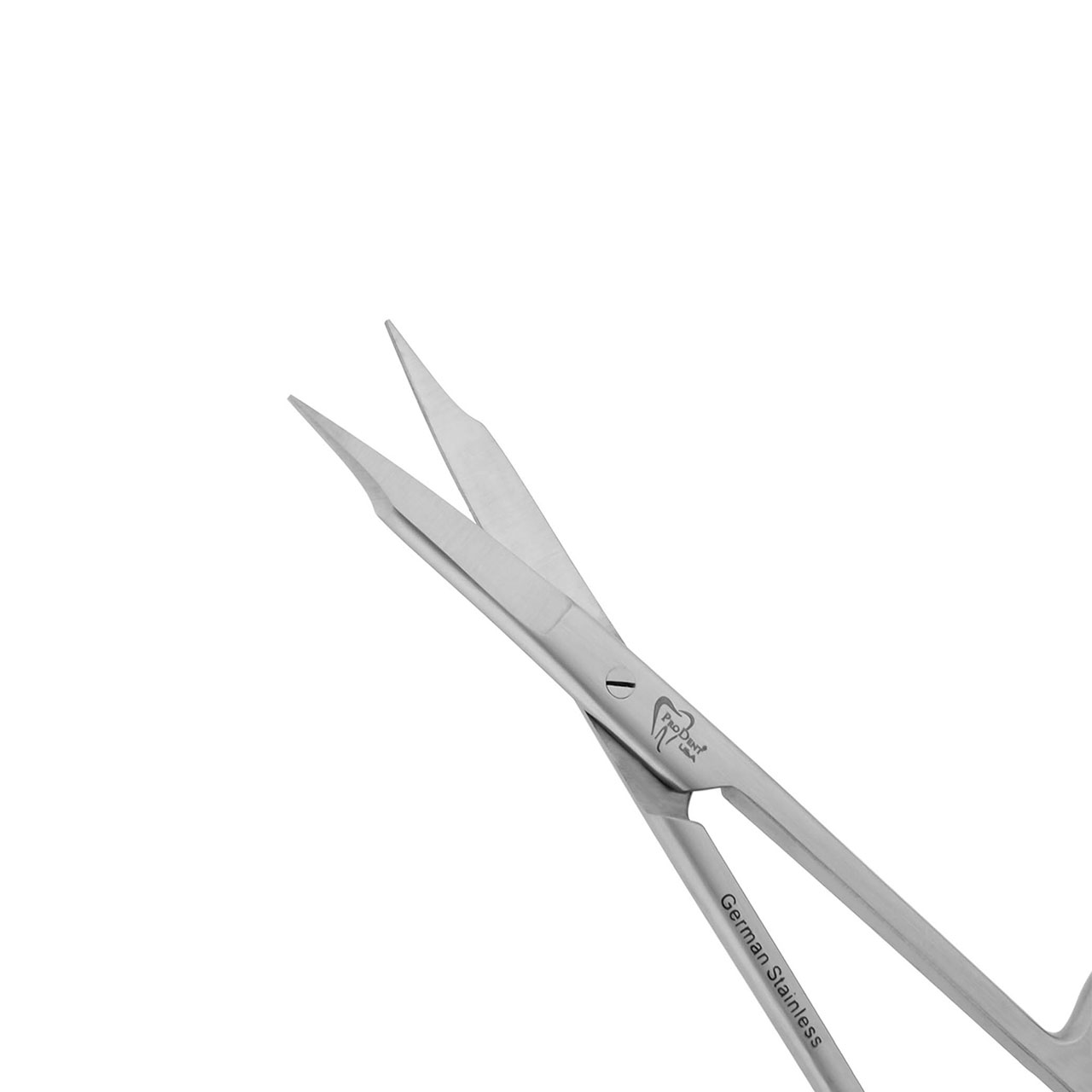 a close up of scissors made of genuine stainless steel