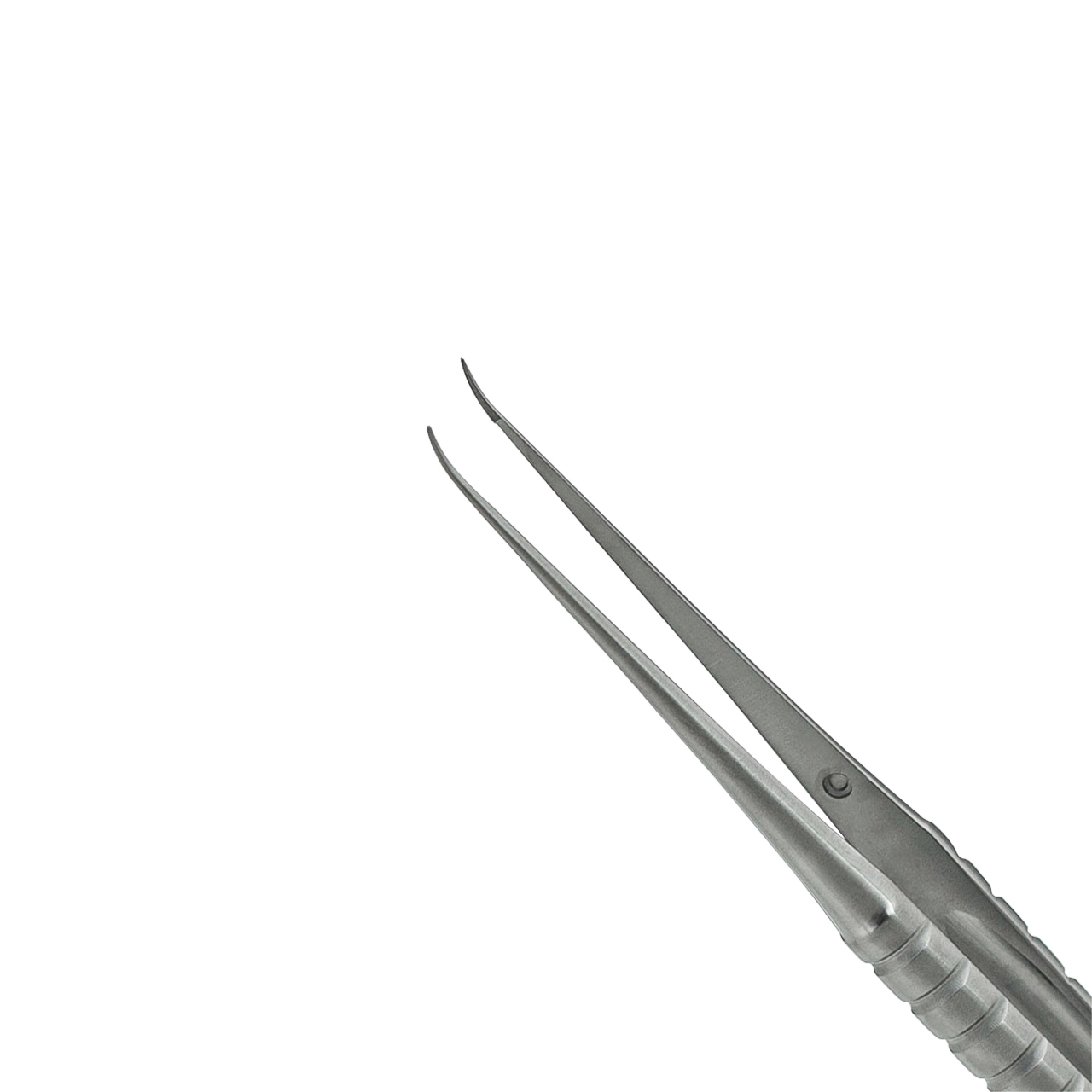 a close up of a pair of tweezers on a white background