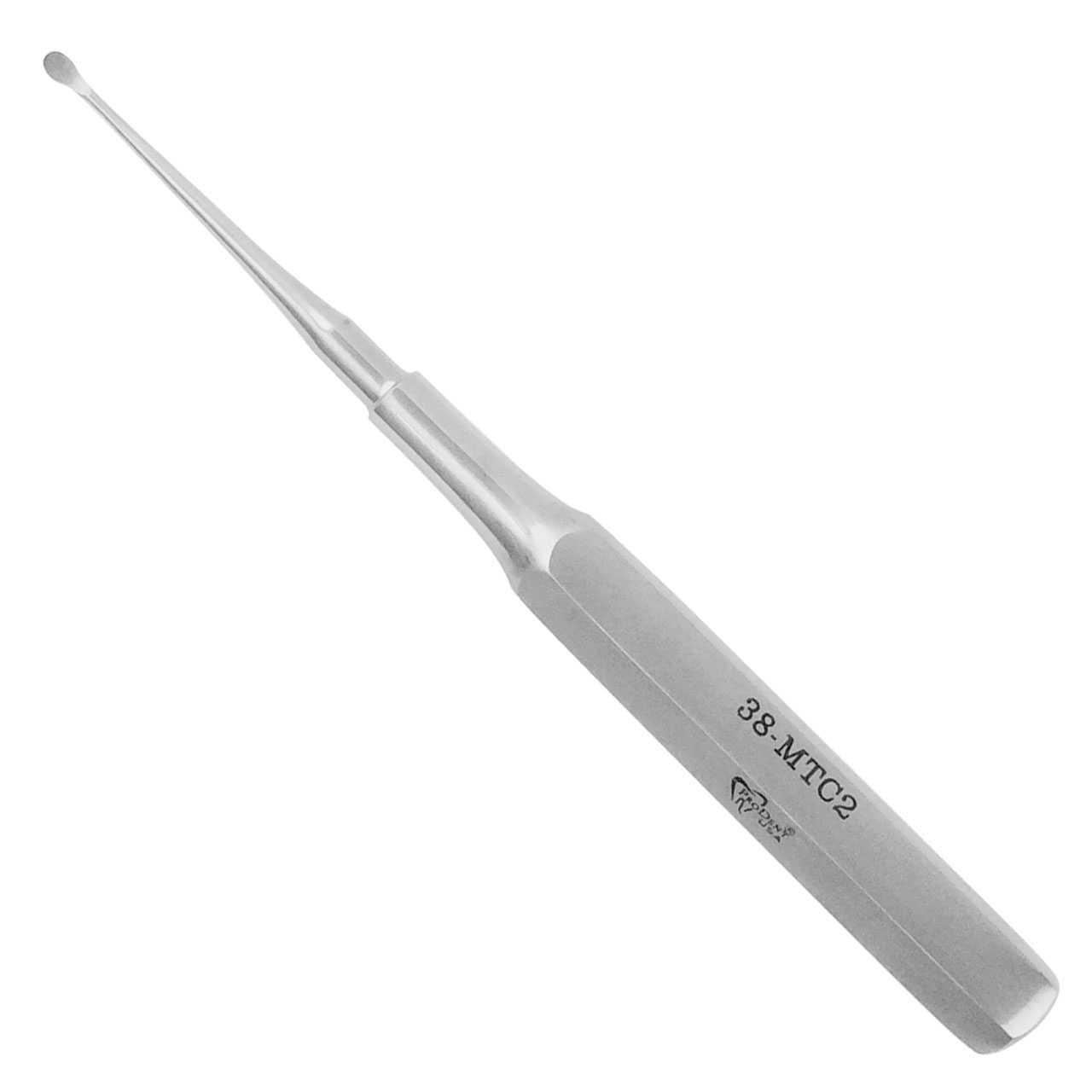 molt bone curette stainless steel dental instrument