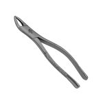 a pair of dental pliers with a stainless steel handle