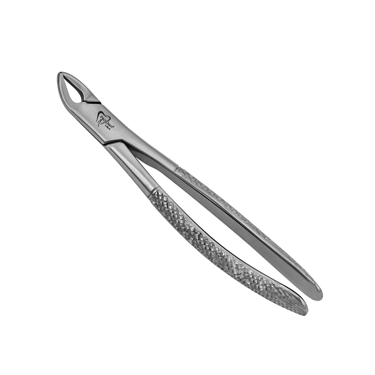a pair of dental forceps on a white background