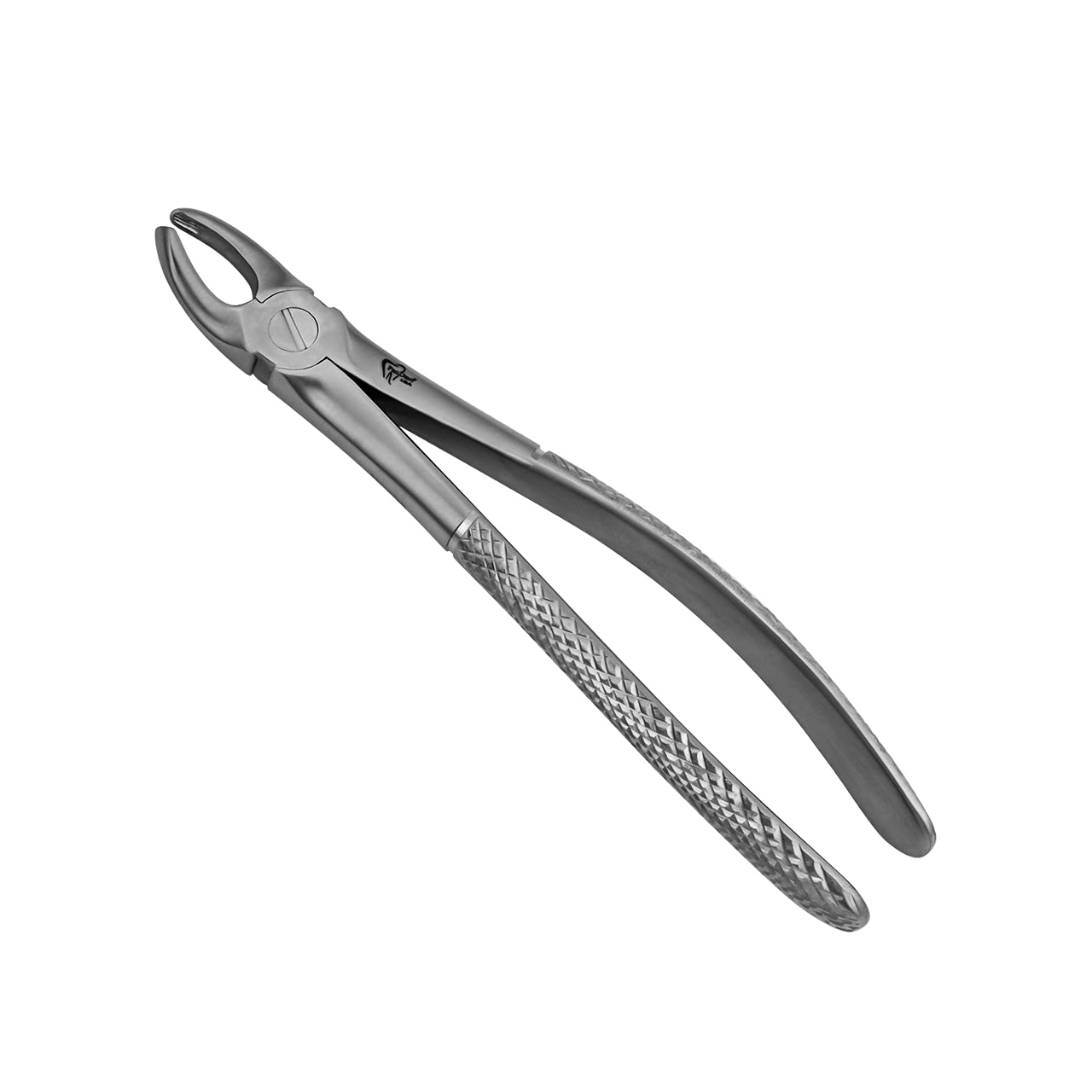 a pair of dental forceps on a white background .
