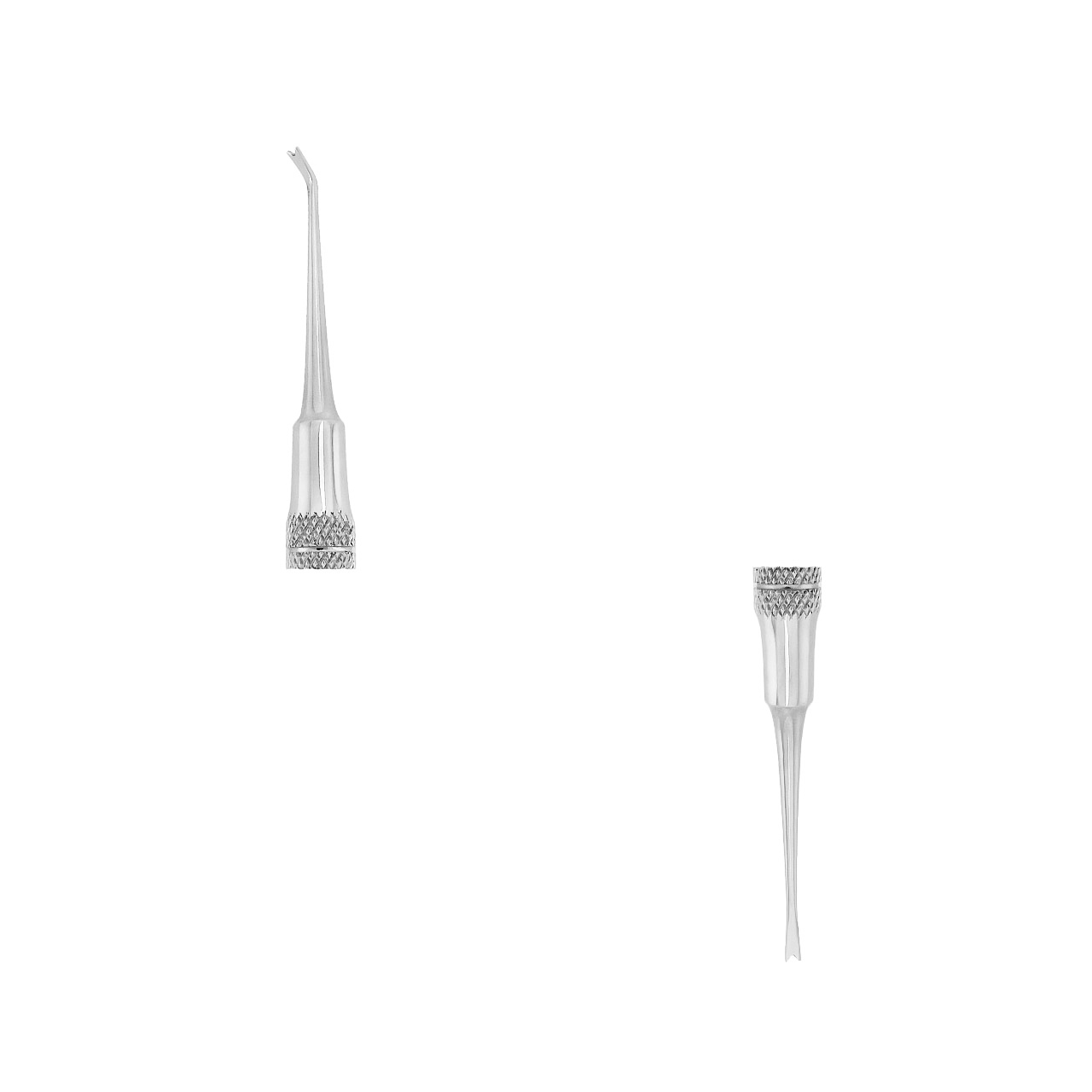 straight and angled ligature director tips for dental instruments