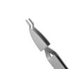 a close up of a pair of tweezers on a white background
