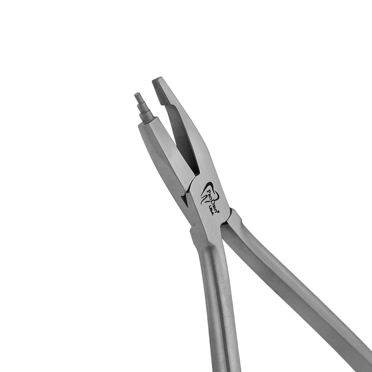 a close up of a pair of tweed loop forming pliers on a white background