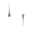 a pair of dental instruments on a white background .