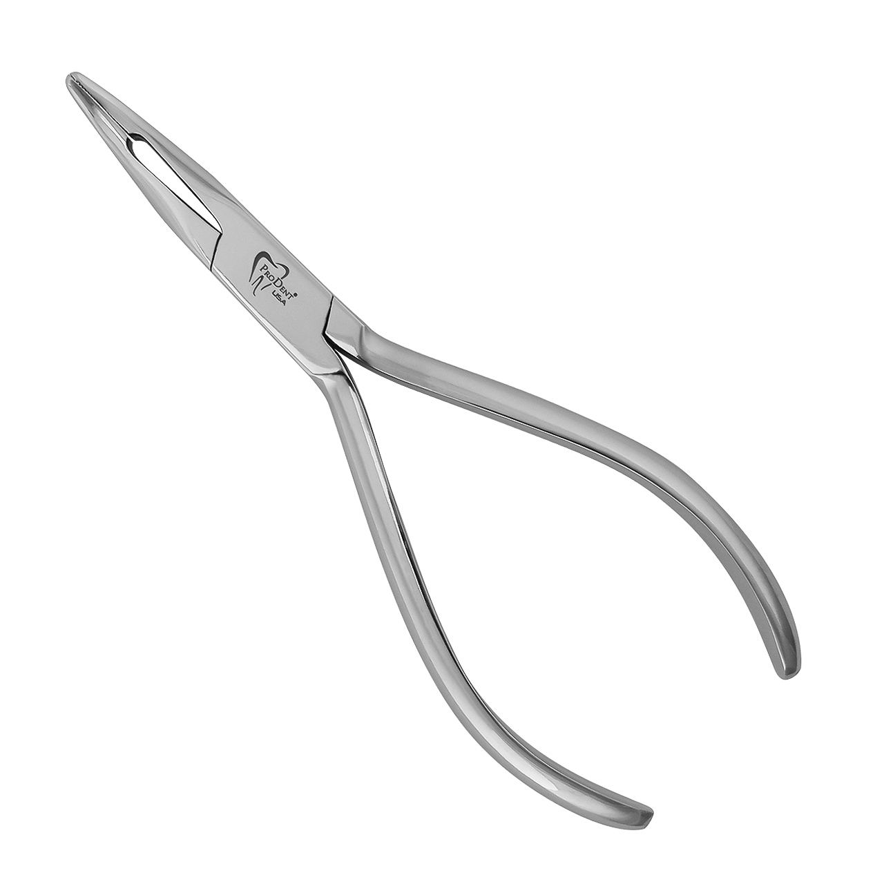 a pair of pliers with the word pro dental logo on it
