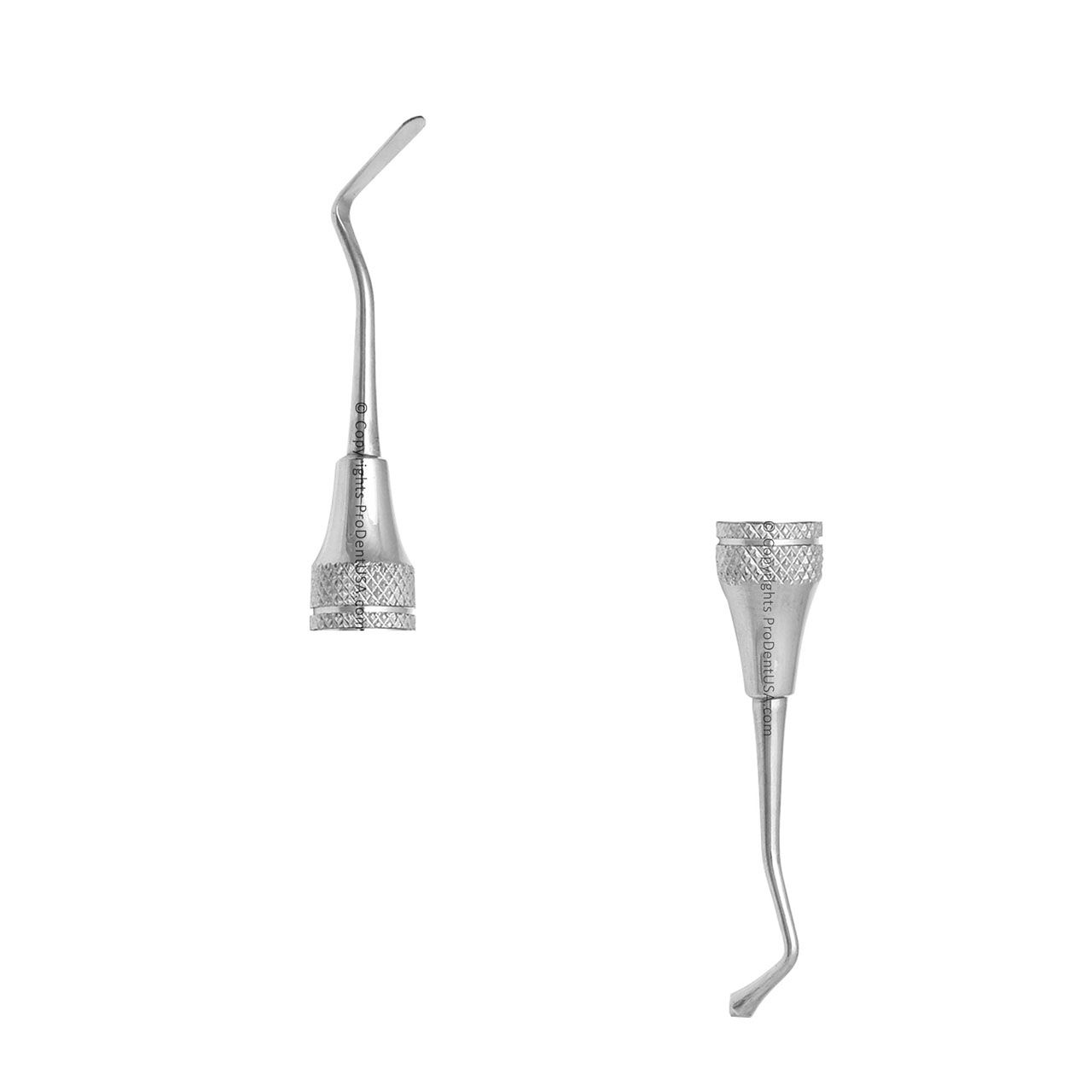 a pair of dental instruments on a white background